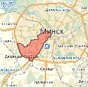 Карта размещения билбордов в Московском районе г. Минска